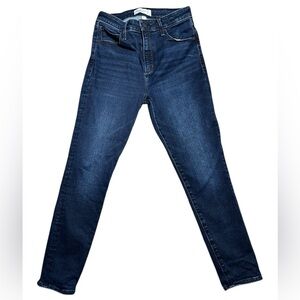 Abercrombie & Fitch Super Skinny High Rise Jeans 28/6 Curve Love